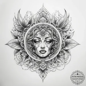 Tattoo sketch breath - эскиз тату (№1757407295_0, 09.09.2025 08:41) — tattoo-photo.ru