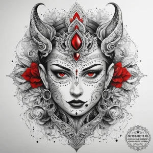 Tattoo sketch cunning trickster, tattoo sketc... - эскиз тату (№1757407490_0, 09.09.2025 08:44) — tattoo-photo.ru