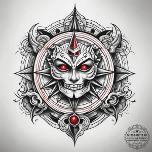Tattoo sketch cosmic fable, tattoo sketch des... - эскиз тату (№1757409273_0, 09.09.2025 09:14) — tattoo-photo.ru