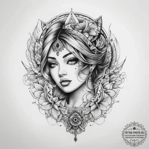 Tattoo sketch fan tattoo - эскиз тату (№1757412453_0, 09.09.2025 10:07) — tattoo-photo.ru
