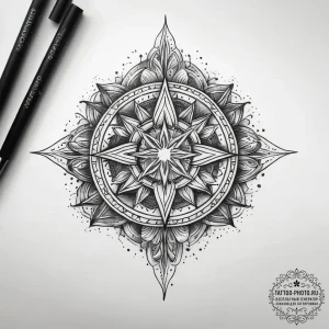 Tattoo sketch blessed light, tattoo drawing o... - эскиз тату (№1757413433_0, 09.09.2025 10:23) — tattoo-photo.ru