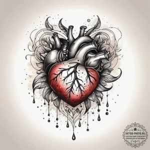 Tattoo sketch hands holding a heart, tattoo f... - эскиз тату (№1757413823_0, 09.09.2025 10:30) — tattoo-photo.ru