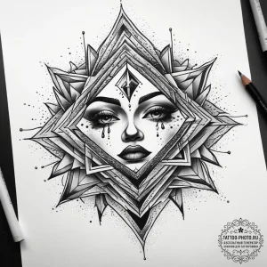 Tattoo sketch tears, tattoo sketch design, bl... - эскиз тату (№1757434260_0, 09.09.2025 16:11) — tattoo-photo.ru