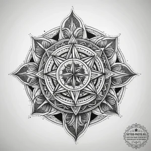 Tattoo sketch sacred symbol, tattoo line art,... - эскиз тату (№1757437378_0, 09.09.2025 17:02) — tattoo-photo.ru