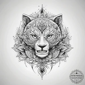 Tattoo sketch path - эскиз тату (№1757445848_0, 09.09.2025 19:24) — tattoo-photo.ru