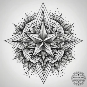 Tattoo sketch star cluster, tattoo drawing ou... - эскиз тату (№1757446239_0, 09.09.2025 19:30) — tattoo-photo.ru