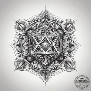 Tattoo sketch dice with blood, concept art fo... - эскиз тату (№1757448010_0, 09.09.2025 20:00) — tattoo-photo.ru