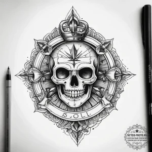 Tattoo sketch soul, tattoo sketch design, on... - эскиз тату (№1757451782_0, 09.09.2025 21:03) — tattoo-photo.ru