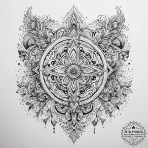Tattoo sketch space, tattoo flash sheet desig... - эскиз тату (№1757454353_0, 09.09.2025 21:45) — tattoo-photo.ru