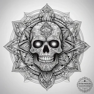 Tattoo sketch zombie, concept art for tattoo,... - эскиз тату (№1757459730_0, 09.09.2025 23:15) — tattoo-photo.ru