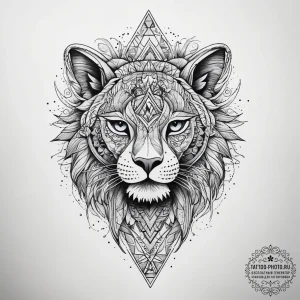 Tattoo sketch element, tattoo drawing outline... - эскиз тату (№1757471197_0, 10.09.2025 02:26) — tattoo-photo.ru
