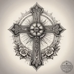 Tattoo sketch holy beginning, tattoo drawing... - эскиз тату (№1757472353_0, 10.09.2025 02:45) — tattoo-photo.ru