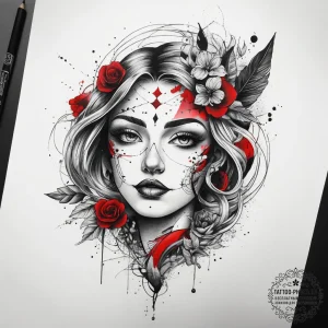 Tattoo sketch eternal connection, tattoo line... - эскиз тату (№1757474676_0, 10.09.2025 03:24) — tattoo-photo.ru