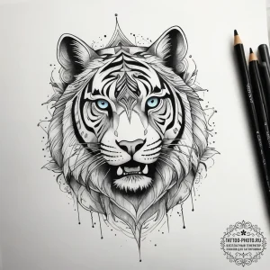 Tattoo sketch beige, artistic tattoo sketch,... - эскиз тату (№1757477587_0, 10.09.2025 04:13) — tattoo-photo.ru