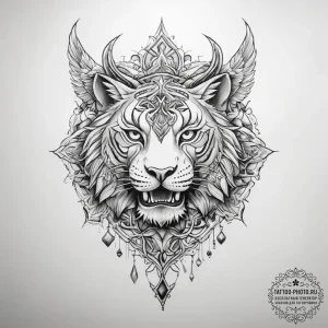 Tattoo sketch a symbolic idea - эскиз тату (№1757478555_0, 10.09.2025 04:29) — tattoo-photo.ru