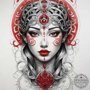 Tattoo sketch labyrinth, artistic tattoo sket... - эскиз тату (№1757485536_0, 10.09.2025 06:25) — tattoo-photo.ru