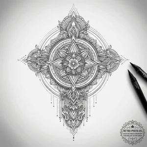 Tattoo sketch single line of a person's silho... - эскиз тату (№1757486120_0, 10.09.2025 06:35) — tattoo-photo.ru