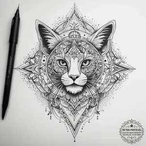 Tattoo sketch makeup tattoo, concept art for... - эскиз тату (№1757488059_0, 10.09.2025 07:07) — tattoo-photo.ru