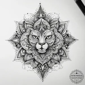Tattoo sketch magic, tattoo flash sheet desig... - эскиз тату (№1757495824_0, 10.09.2025 09:17) — tattoo-photo.ru