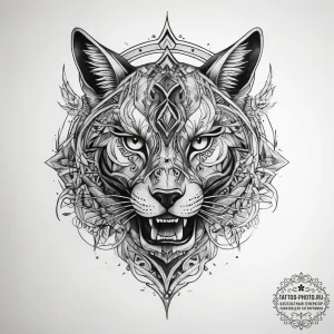 Tattoo sketch onyx - эскиз тату (№1757497186_0, 10.09.2025 09:39) — tattoo-photo.ru