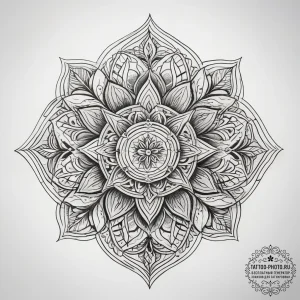 Tattoo sketch oregano sprig, artistic tattoo... - эскиз тату (№1757500482_0, 10.09.2025 10:34) — tattoo-photo.ru