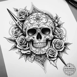 Tattoo sketch scissors, tattoo drawing outlin... - эскиз тату (№1757501453_0, 10.09.2025 10:50) — tattoo-photo.ru