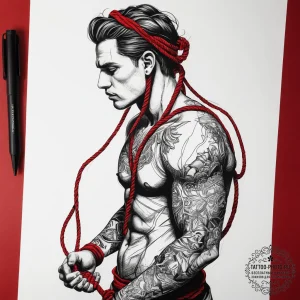 Tattoo sketch mountaineering a person with a... - эскиз тату (№1757502808_0, 10.09.2025 11:13) — tattoo-photo.ru
