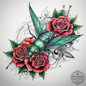 Tattoo sketch katydid, tattoo drawing outline... - эскиз тату (№1757503778_0, 10.09.2025 11:29) — tattoo-photo.ru
