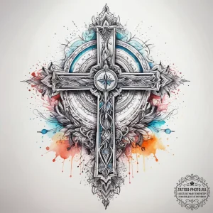 Tattoo sketch spiritual narrative, tattoo lin... - эскиз тату (№1757505527_0, 10.09.2025 11:58) — tattoo-photo.ru