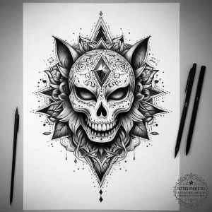 Tattoo sketch street, artistic tattoo sketch,... - эскиз тату (№1757509878_0, 10.09.2025 13:11) — tattoo-photo.ru