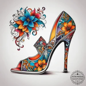 Tattoo sketch high heel tattoo, tattoo flash... - эскиз тату (№1757523072_0, 10.09.2025 16:51) — tattoo-photo.ru