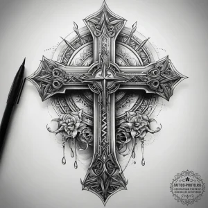 Tattoo sketch divine presence, tattoo sketch... - эскиз тату (№1757531657_0, 10.09.2025 19:14) — tattoo-photo.ru