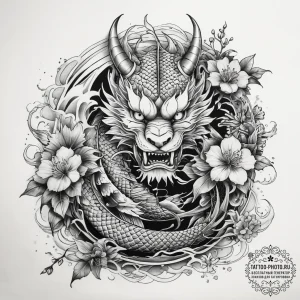Tattoo sketch divine representation, tattoo s... - эскиз тату (№1757533606_0, 10.09.2025 19:46) — tattoo-photo.ru