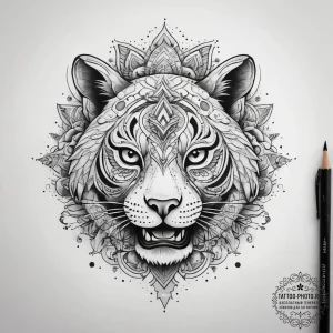 Additional prompts (to complete the 300 count... - эскиз тату (№1757534780_0, 10.09.2025 20:06) — tattoo-photo.ru