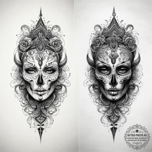 Tattoo sketch light, concept art for tattoo,... - эскиз тату (№1757537324_0, 10.09.2025 20:48) — tattoo-photo.ru