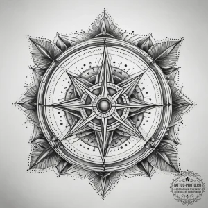 Tattoo sketch cosmic narrative, tattoo flash... - эскиз тату (№1757540394_0, 10.09.2025 21:39) — tattoo-photo.ru