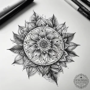Tattoo sketch vibe, tattoo line art, realisti... - эскиз тату (№1757545271_0, 10.09.2025 23:01) — tattoo-photo.ru