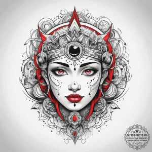 Tattoo sketch cosmic myth, tattoo drawing out... - эскиз тату (№1757545468_0, 10.09.2025 23:04) — tattoo-photo.ru
