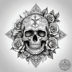 Tattoo sketch cosmic self, ink illustration f... - эскиз тату (№1757547404_0, 10.09.2025 23:36) — tattoo-photo.ru