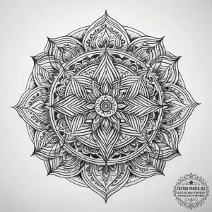 Tattoo sketch focus, tattoo line art, black o... - эскиз тату (№1757549341_0, 11.09.2025 00:09) — tattoo-photo.ru