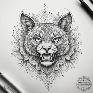 Tattoo sketch dotwork священная геометрия, co... - эскиз тату (№1757563892_0, 11.09.2025 04:11) — tattoo-photo.ru