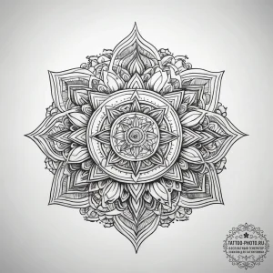 Tattoo sketch coral, concept art for tattoo,... - эскиз тату (№1757564666_0, 11.09.2025 04:24) — tattoo-photo.ru