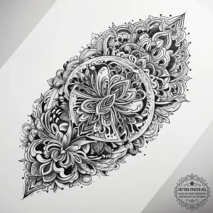 Tattoo sketch wood, ink illustration for tatt... - эскиз тату (№1757566413_0, 11.09.2025 04:53) — tattoo-photo.ru
