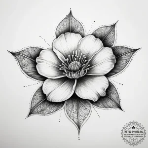 Tattoo sketch buttercup, tattoo line art, fin... - эскиз тату (№1757570871_0, 11.09.2025 06:07) — tattoo-photo.ru