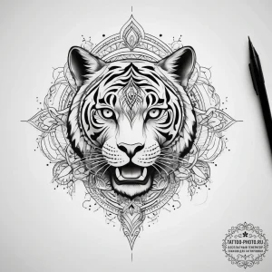Tattoo sketch element - эскиз тату (№1757573770_0, 11.09.2025 06:56) — tattoo-photo.ru