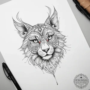 Tattoo sketch череп с каллиграфией, tattoo dr... - эскиз тату (№1757574349_0, 11.09.2025 07:05) — tattoo-photo.ru