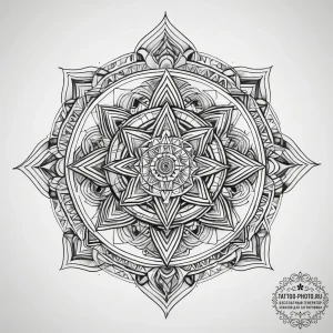 Tattoo sketch sacred unknown, tattoo line art... - эскиз тату (№1757577262_0, 11.09.2025 07:54) — tattoo-photo.ru