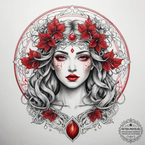 Tattoo sketch dryad tattoo, tattoo drawing ou... - эскиз тату (№1757577845_0, 11.09.2025 08:04) — tattoo-photo.ru