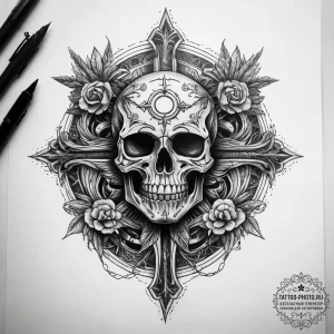 Tattoo sketch omega, tattoo flash sheet desig... - эскиз тату (№1757583086_0, 11.09.2025 09:31) — tattoo-photo.ru