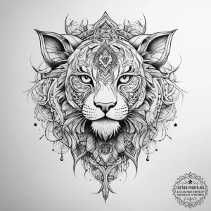 Tattoo sketch black - эскиз тату (№1757595921_0, 11.09.2025 13:05) — tattoo-photo.ru